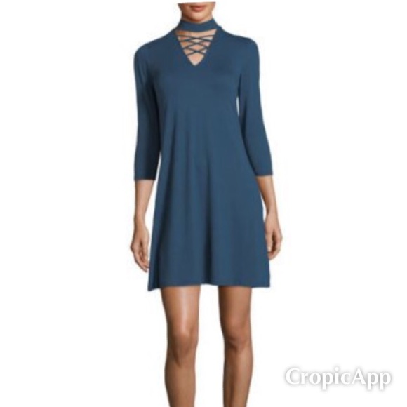 Neiman Marcus Dresses & Skirts - Neiman Marcus Choker Swing Dress